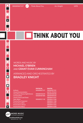 Think About You - CD Choral Trax