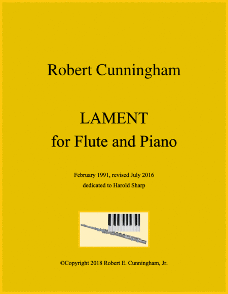 Lament for Flute and Piano image number null
