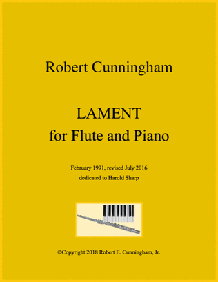 Lament for Flute and Piano