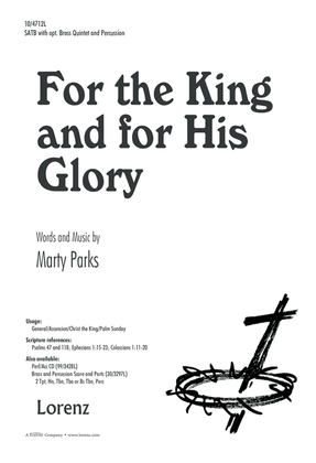 Book cover for For the King and for His Glory