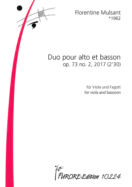 Duo pour alto et basson op. 73 no. 2
