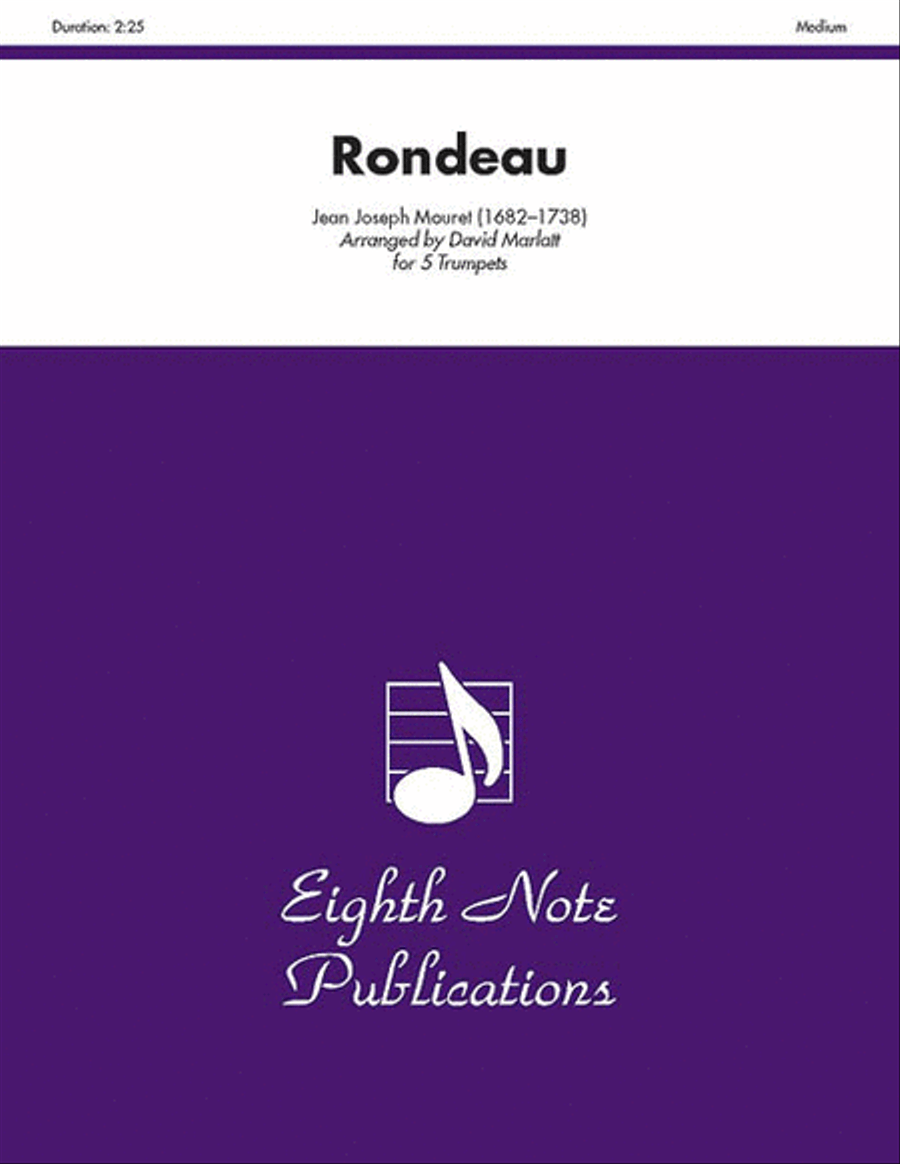Rondeau Trumpet scores gallery preview page 1