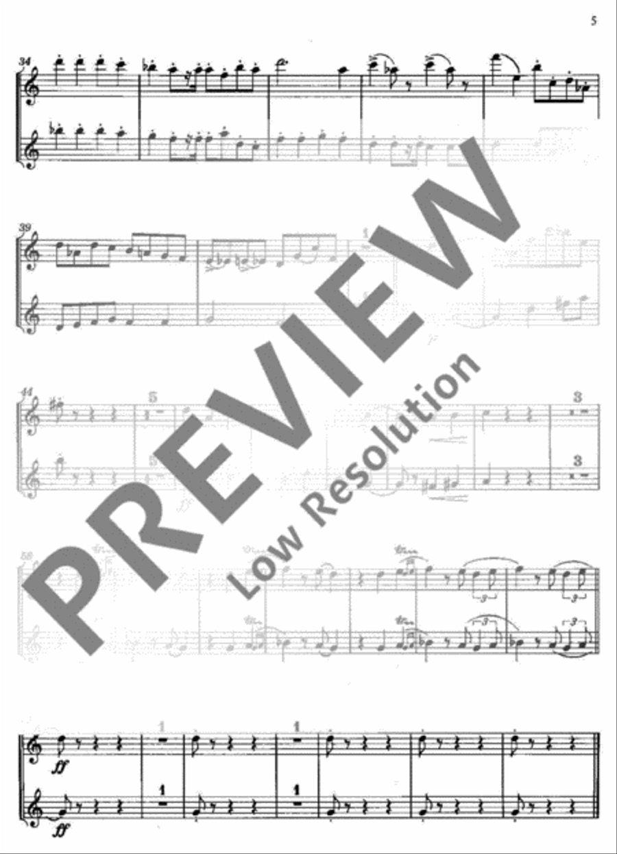 Pollicino Spielmusiken Alto Recorder scores gallery preview page 6