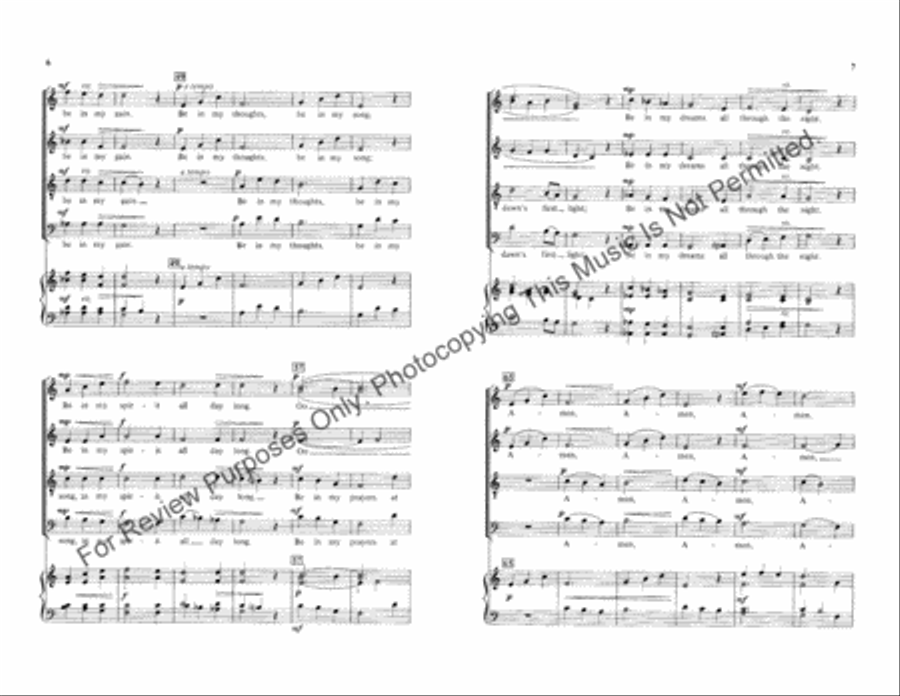 Prayer of Being Prayer of Being 3-Part scores gallery preview page 4