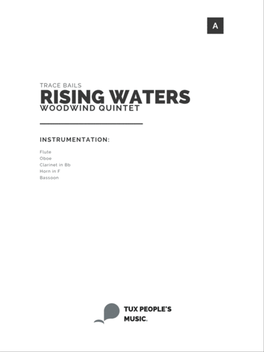 Rising Waters Woodwind Quintet scores gallery preview page 2