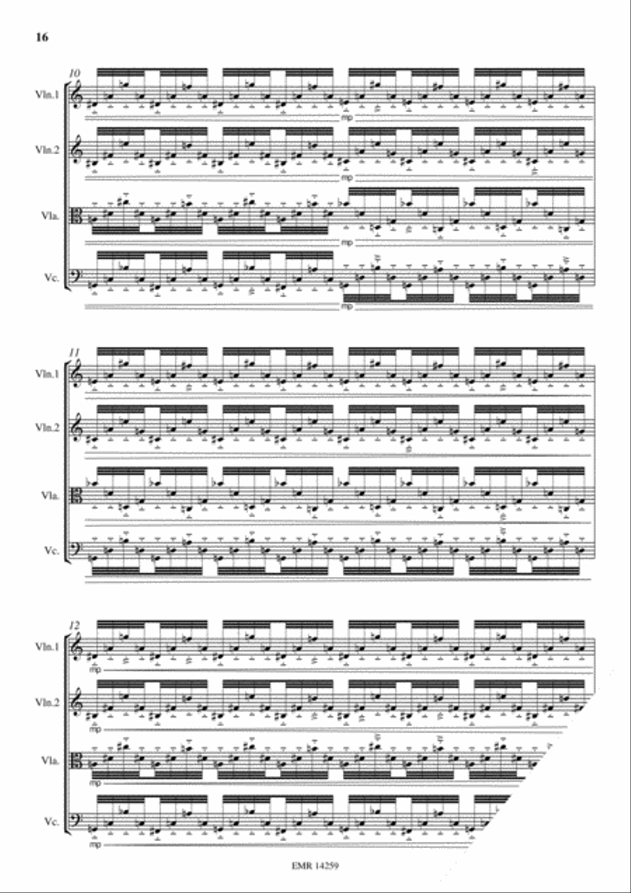 Les Elements Les Elements String Quartet scores gallery preview page 9