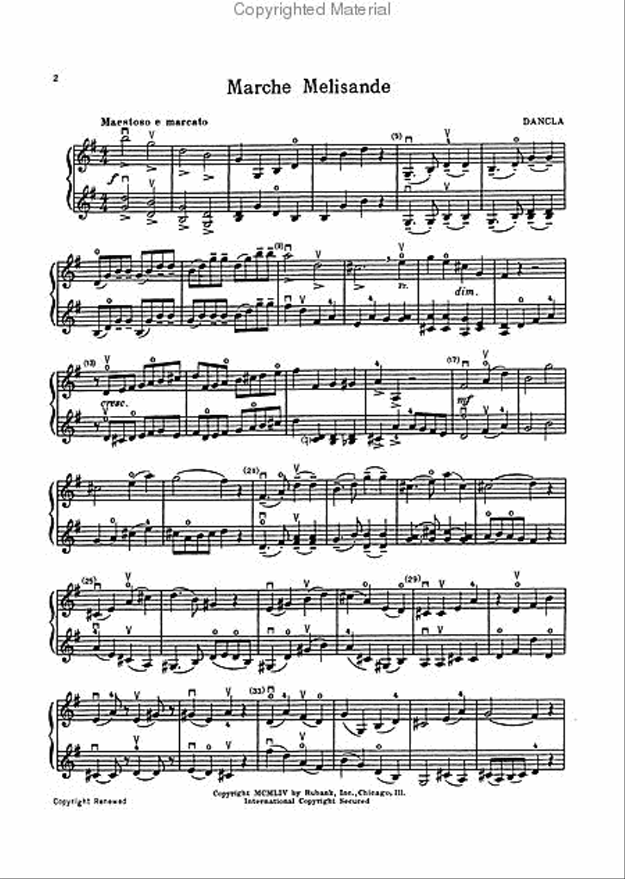 Selected Duets for Violin - Volume 2 String Duet scores gallery preview page 2