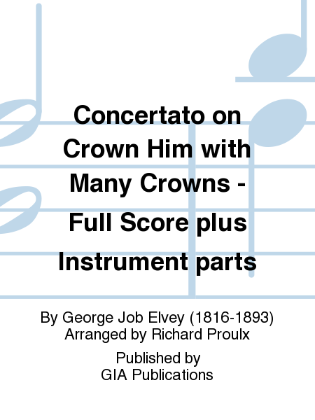 Crown Him with Many Crowns - Full Score and Parts