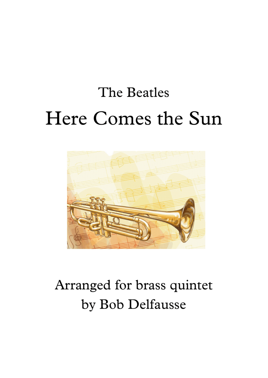 Here Comes The Sun Brass Ensemble scores gallery preview page 1