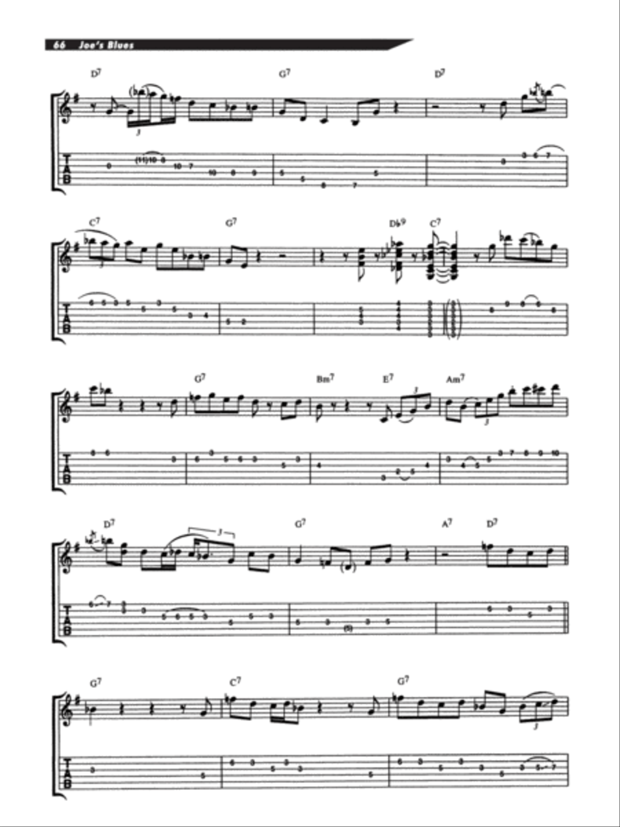 Joe Pass -- On Guitar Electric Guitar scores gallery preview page 67