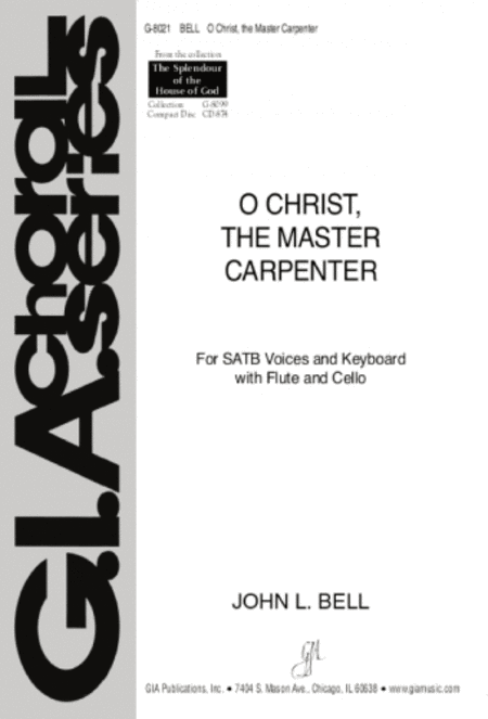 O Christ, the Master Carpenter - Instrument edition