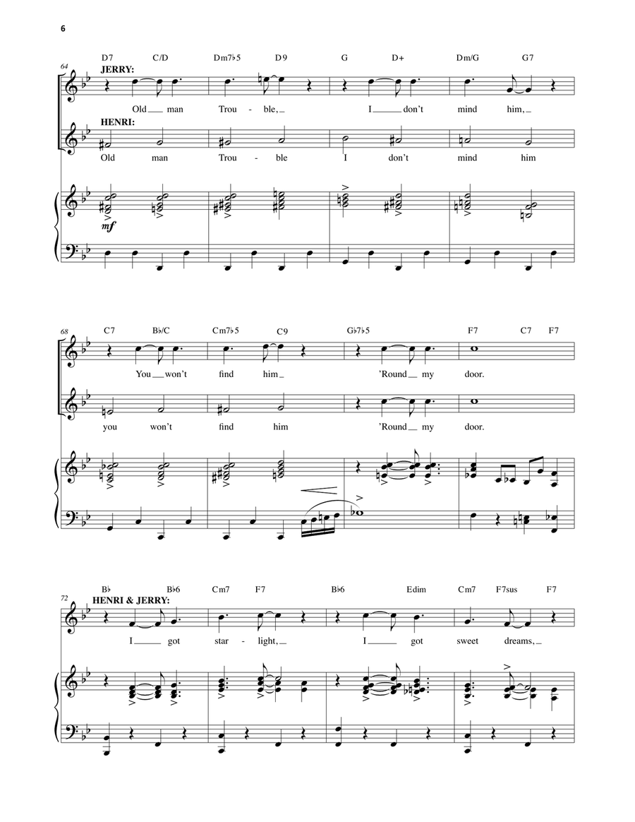 I Got Rhythm (from An American In Paris) Voice scores gallery preview page 5