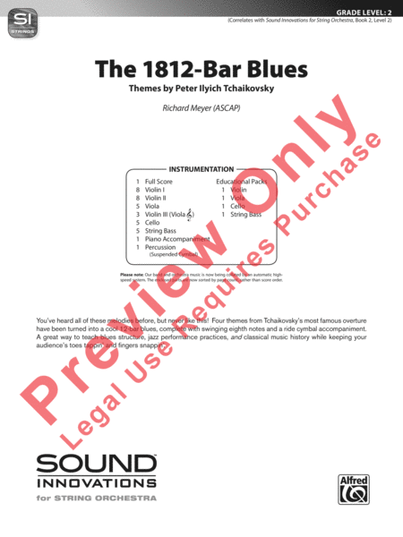 The 1812-Bar Blues
