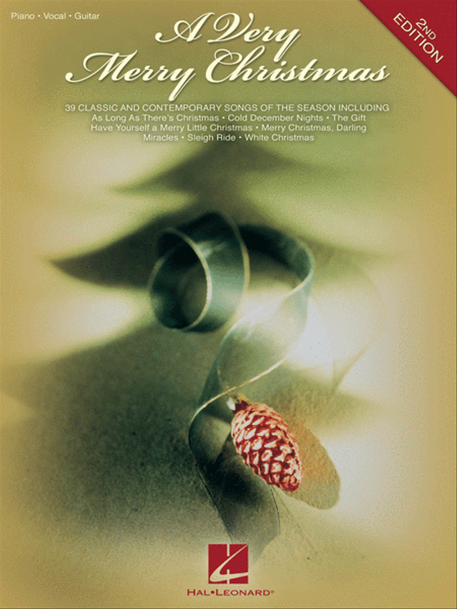 A Very Merry Christmas - 2nd Edition Piano, Vocal, Guitar scores gallery preview page 1