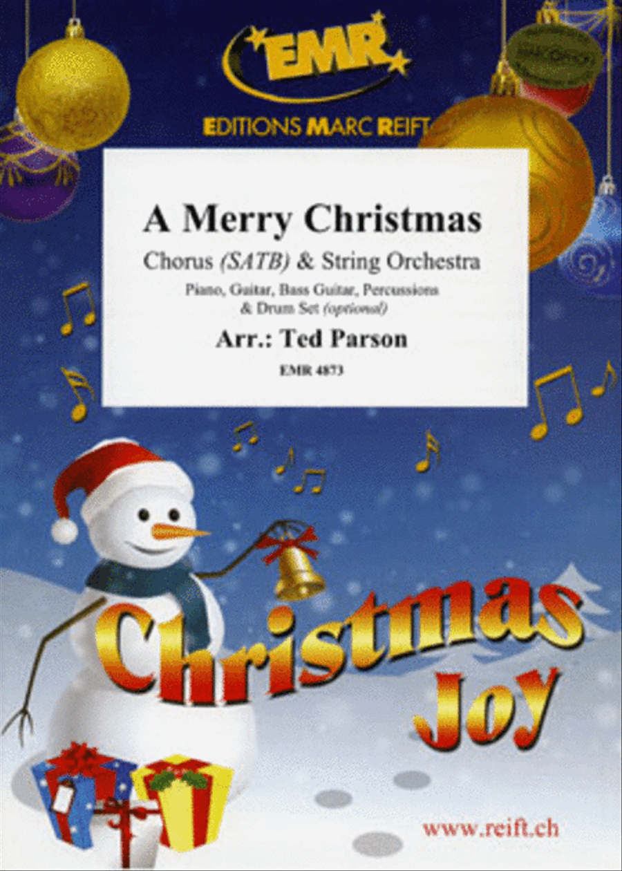 A Merry Christmas String Orchestra scores gallery preview page 1