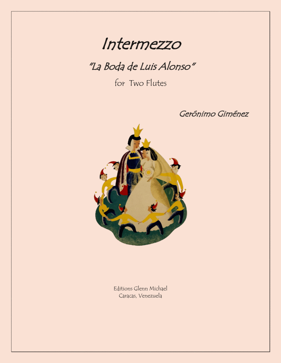 Book cover for Intermezzo for Two Flutes