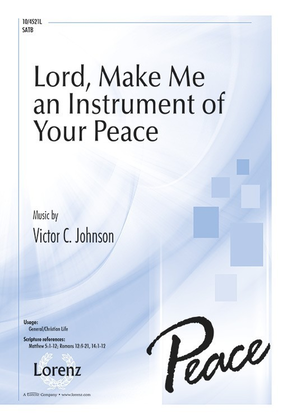 Book cover for Lord, Make Me an Instrument of Your Peace