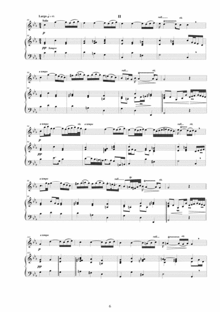 Vivaldi - Violin Concerto No.12 in C major RV 178 Op.8 for Violin and Piano image number null