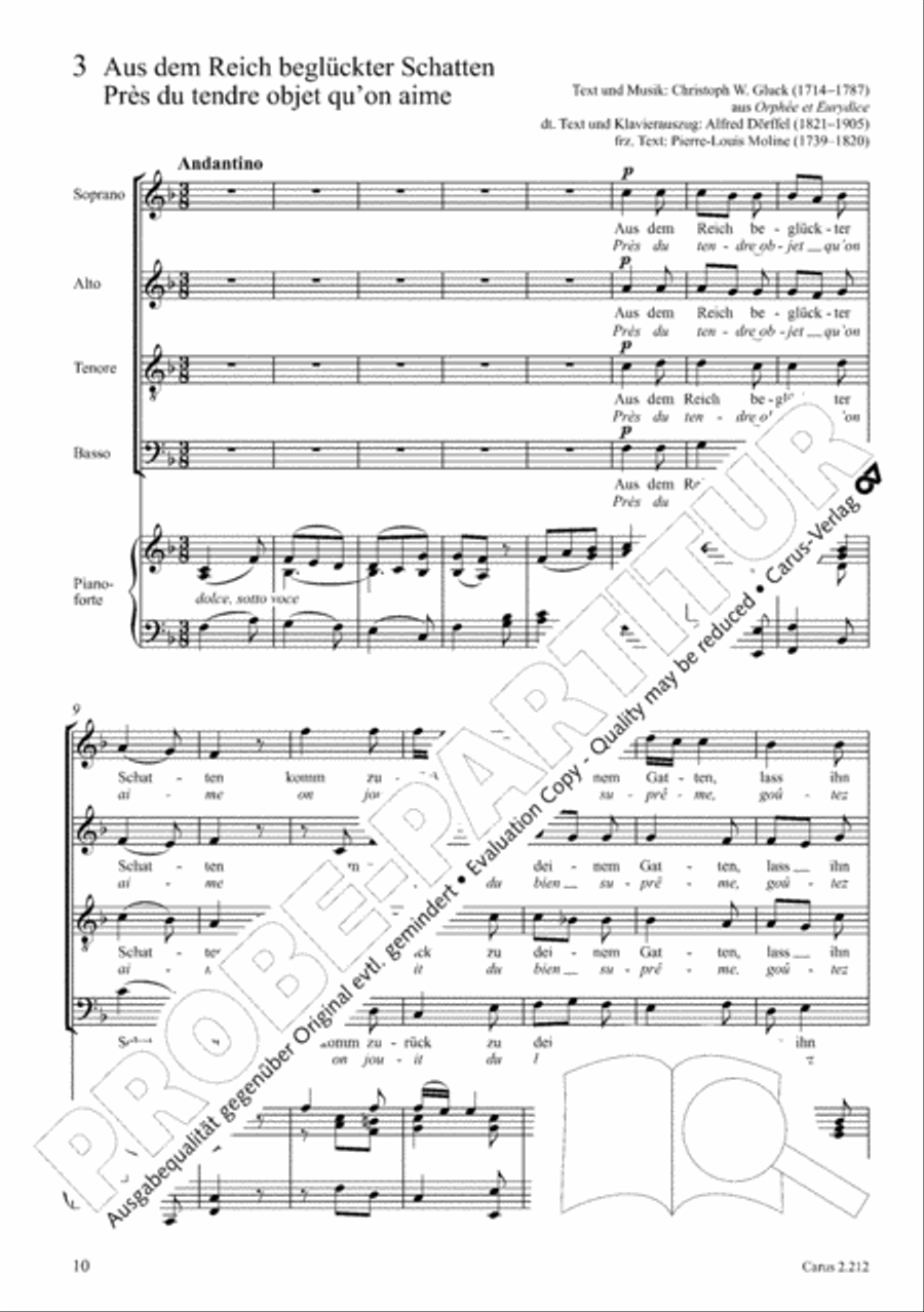 Love songs. Choral collection with CD 4-Part scores gallery preview page 15