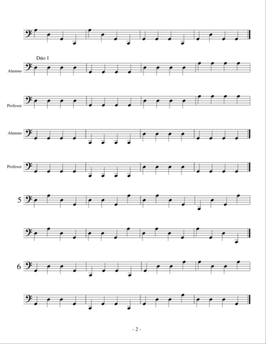25 Cello Pizzicato Lessons for Beginners. Cello Solo scores gallery preview page 2