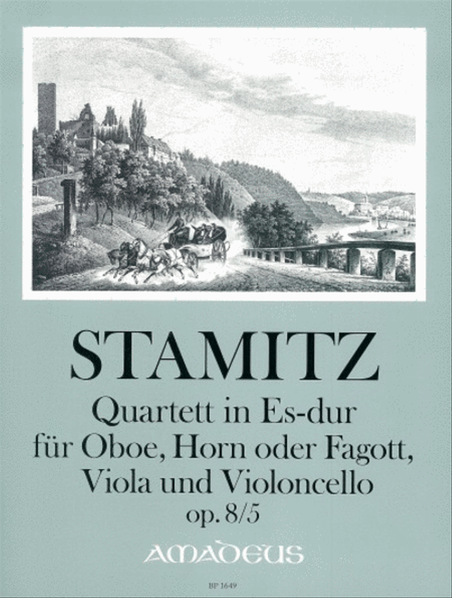 Quartett op. 8/5 Bassoon scores gallery preview page 1