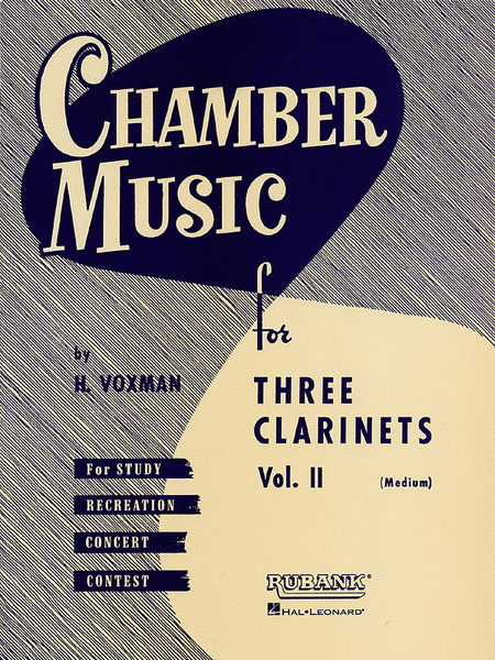 Three Clarinets - Volume 2 (Medium)