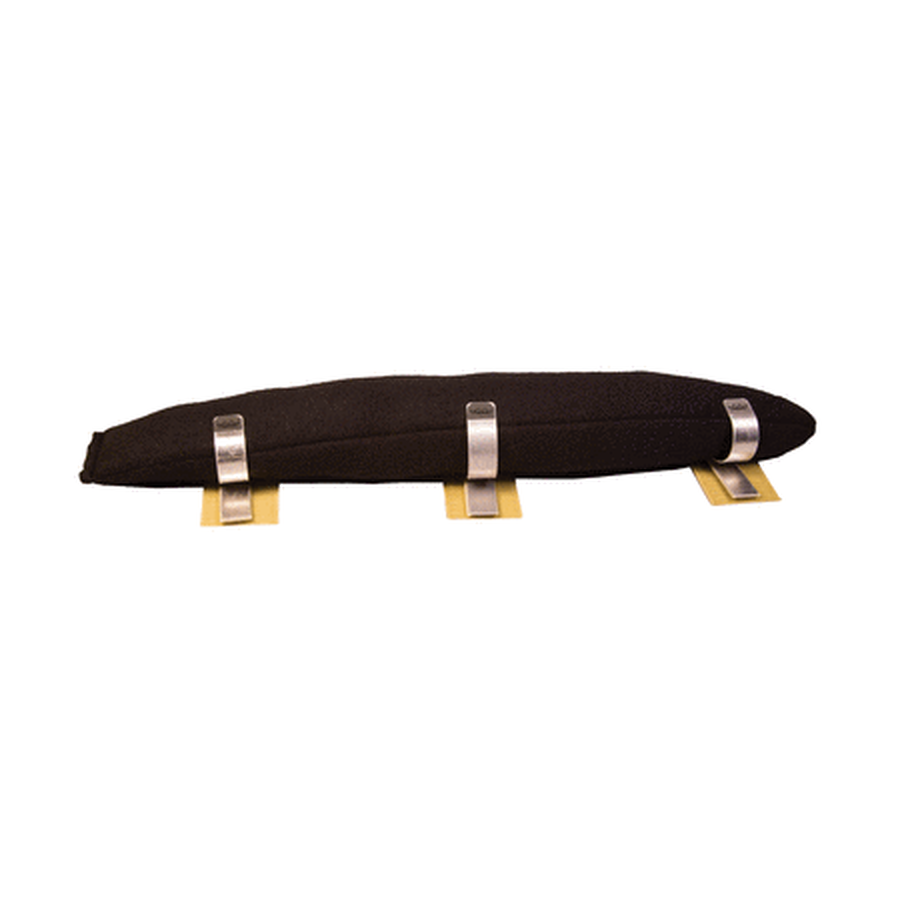 Hardware Package, Bass Muffle Strip, Black, For 22“ Diameter Drum