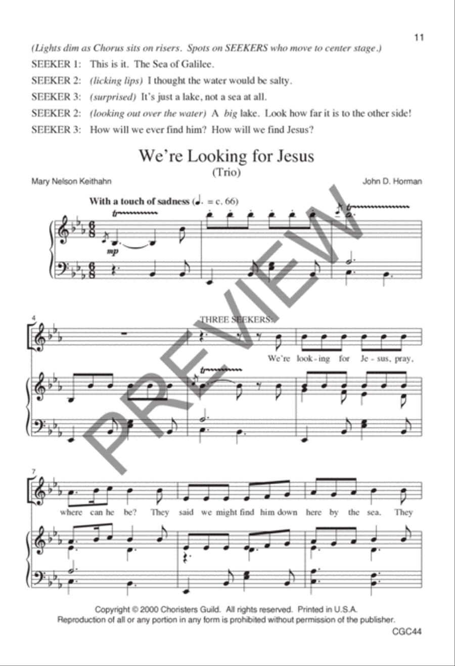 By the Sea Preview Kit (Score & CD) Choir scores gallery preview page 9
