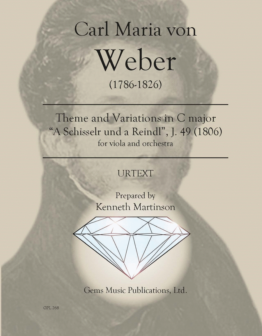 Thema und 6 Variationen in C major, J. 49 (1806) Orchestra scores gallery preview page 1
