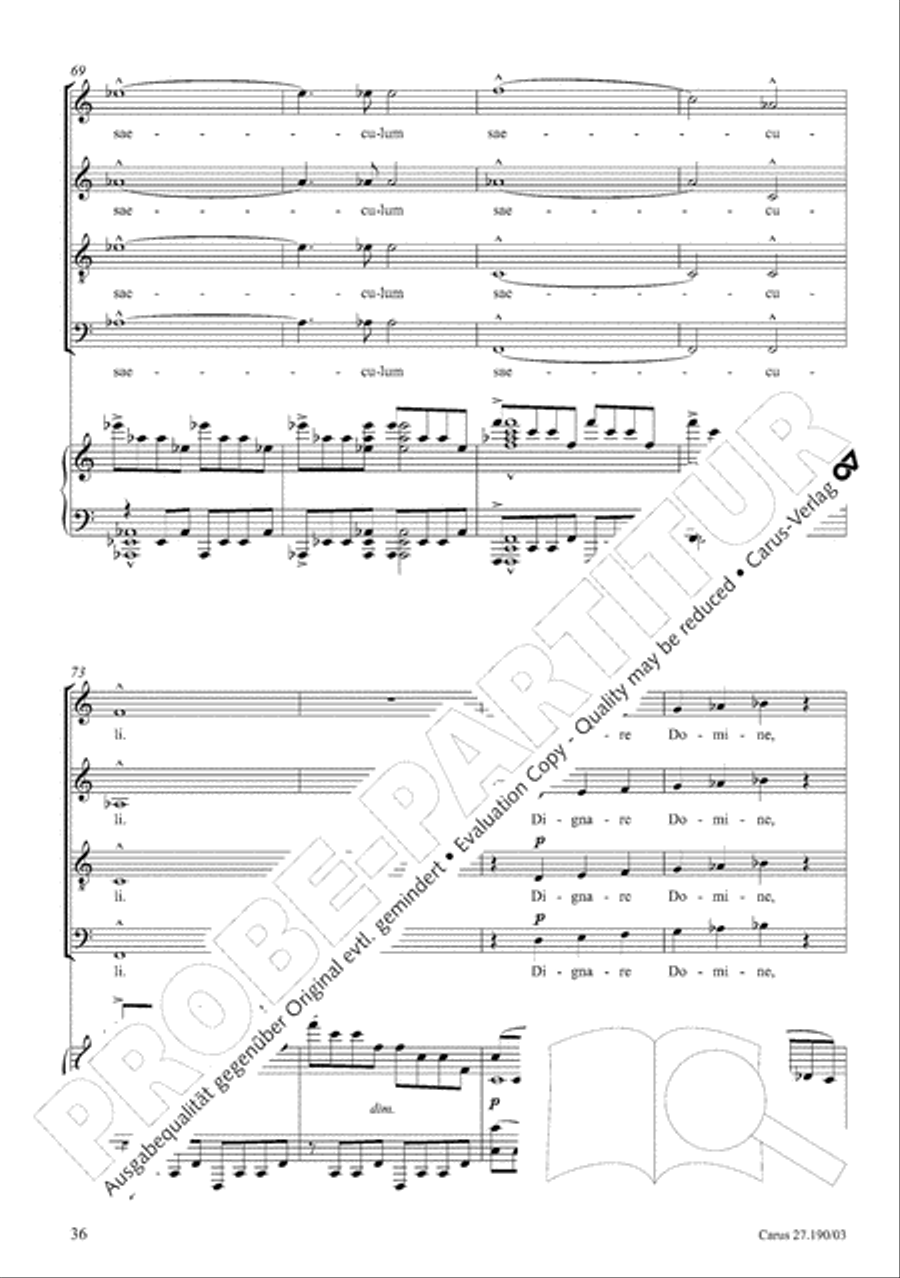 Te Deum 4-Part scores gallery preview page 37