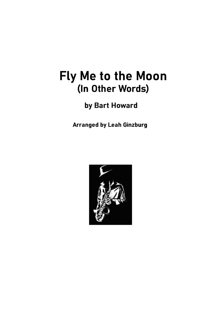 Fly Me To The Moon (in Other Words) Easy Piano scores gallery preview page 1