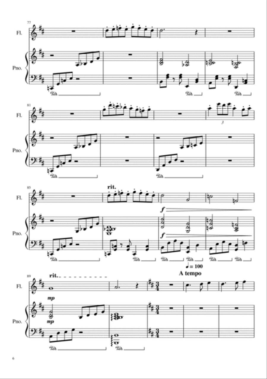 Newton Park Experience Newton Park Experience Flute Solo scores gallery preview page 6
