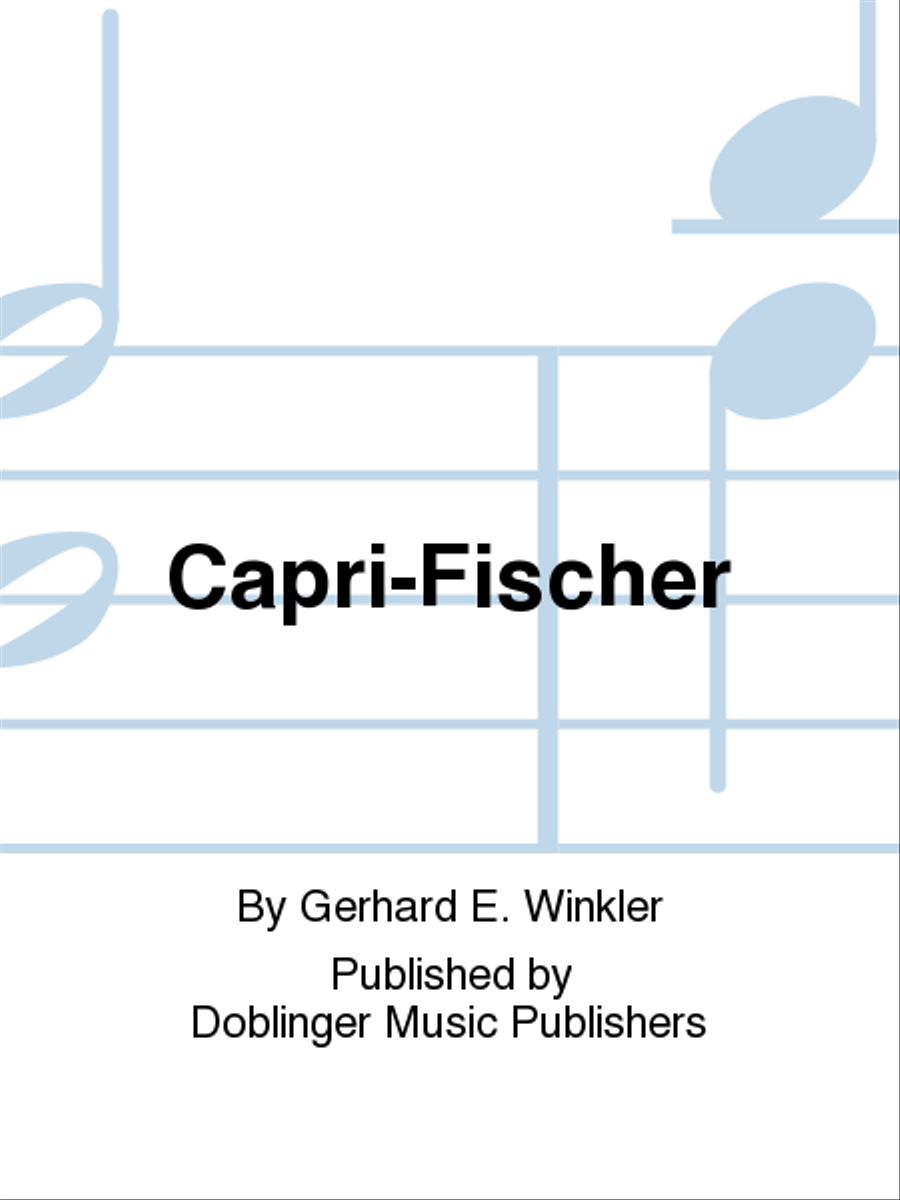 Capri-Fischer Capri-Fischer Voice scores gallery preview page 1