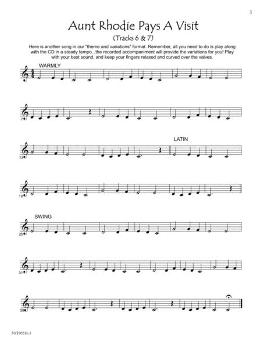 JumpStart - Trumpet/Cornet/Baritone TC Baritone Horn TC scores gallery preview page 3