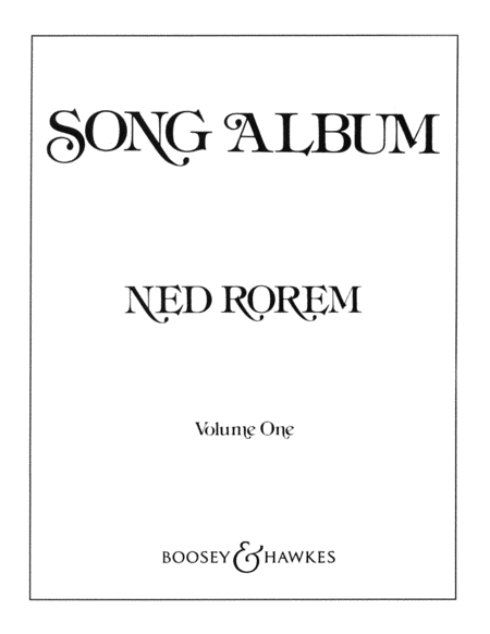 Song Album - Volume 1