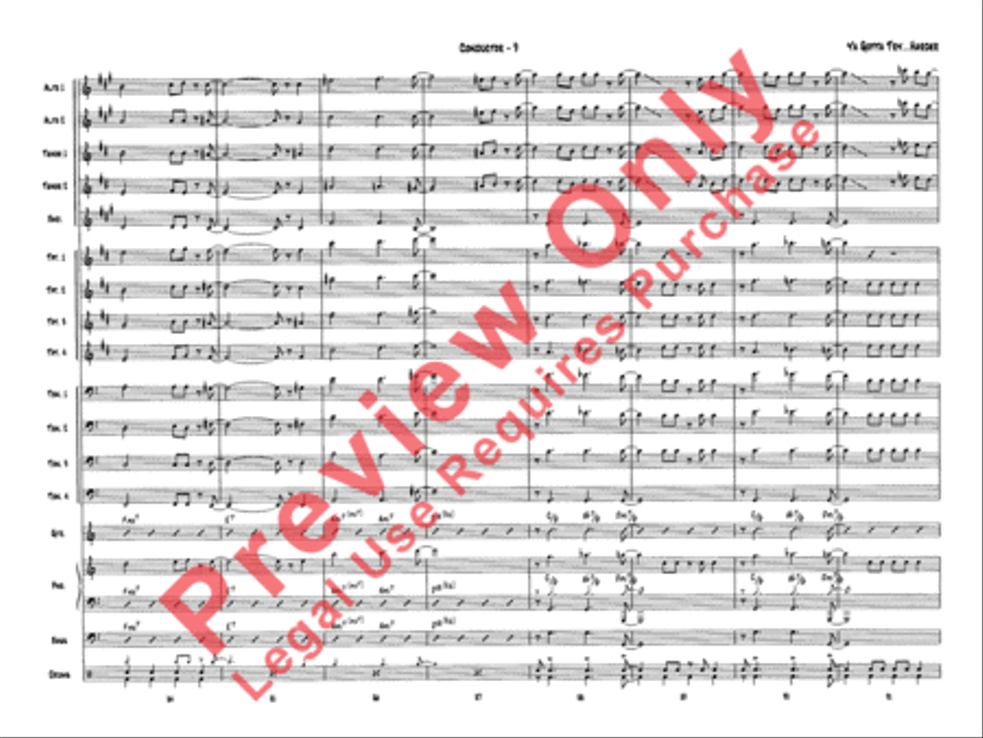 Ya Gotta Try . . . Harder Jazz Ensemble scores gallery preview page 12