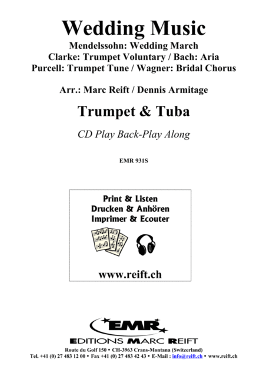 Wedding Music Wedding Music Brass Ensemble scores gallery preview page 2