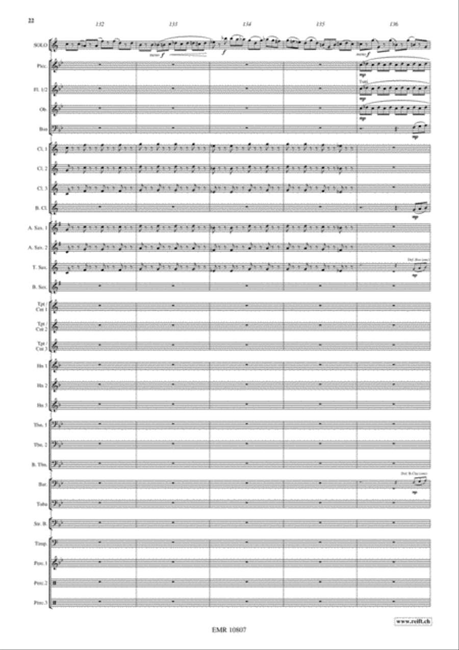 Saltatio Diabolica Saltatio Diabolica Concert Band scores gallery preview page 23