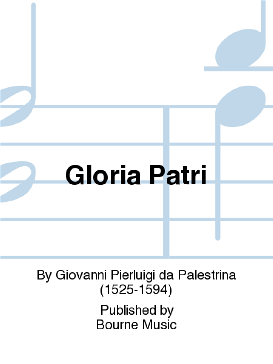 Gloria Patri 3-Part scores gallery preview page 1