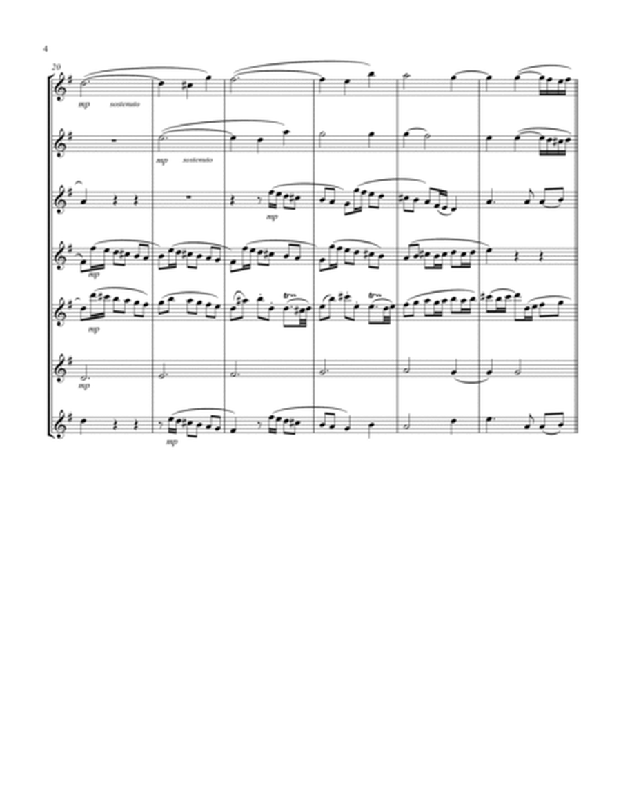 Recordare (from "Requiem") (F) (Tenor Saxophone Septet)