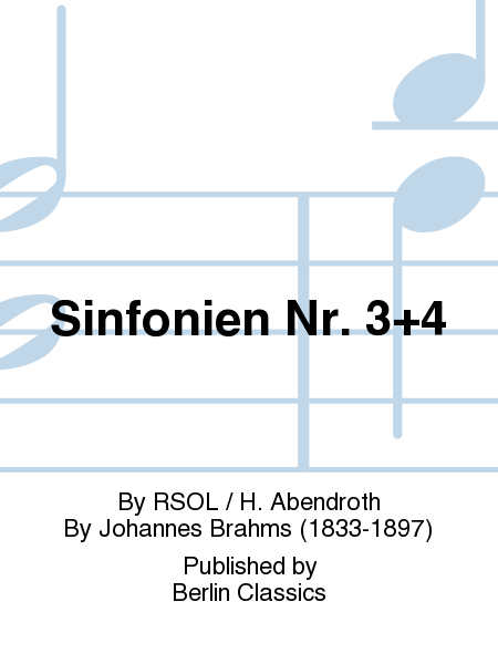 Sinfonien Nr. 3+4