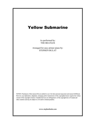 Book cover for Yellow Submarine