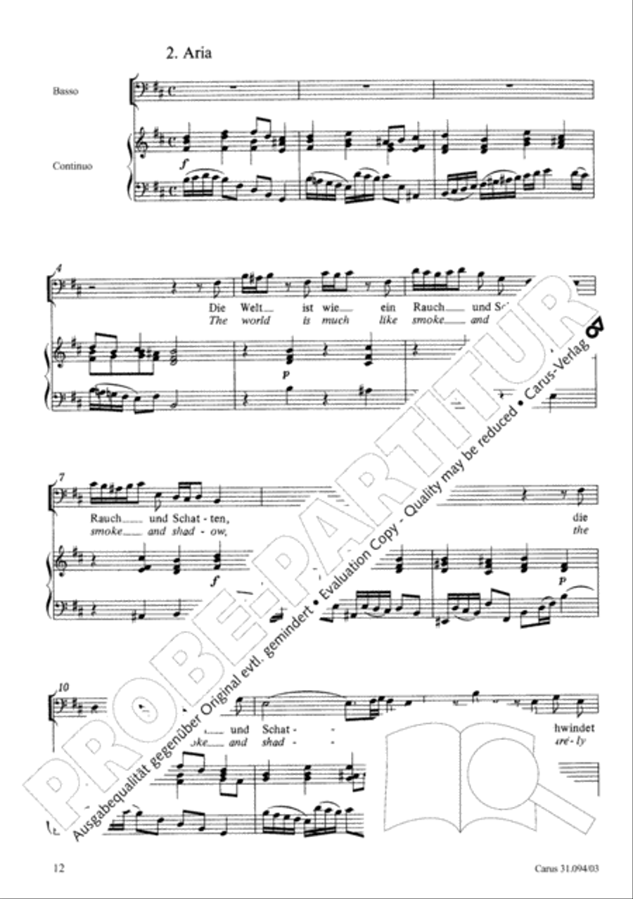 What has this world to give (Was frag ich nach der Welt) 4-Part scores gallery preview page 13