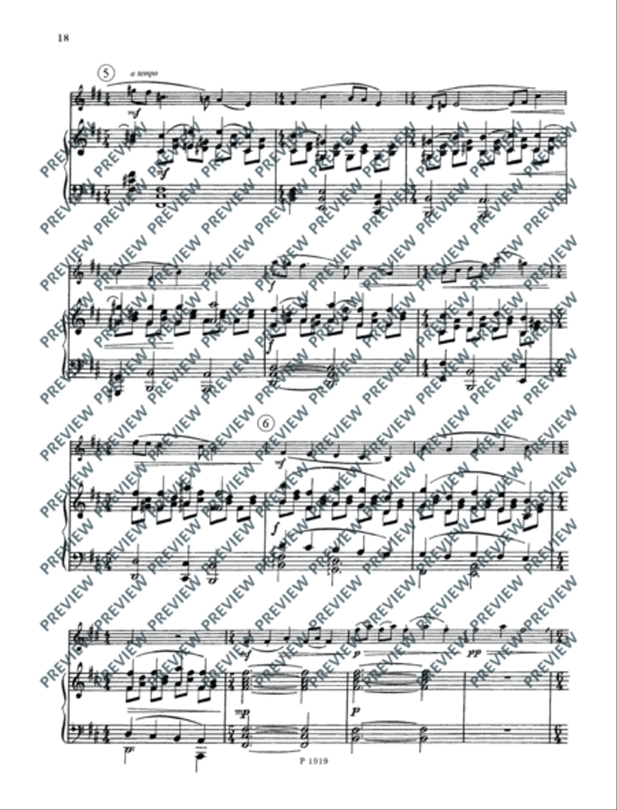 Sonata Sonata Piano Accompaniment scores gallery preview page 19