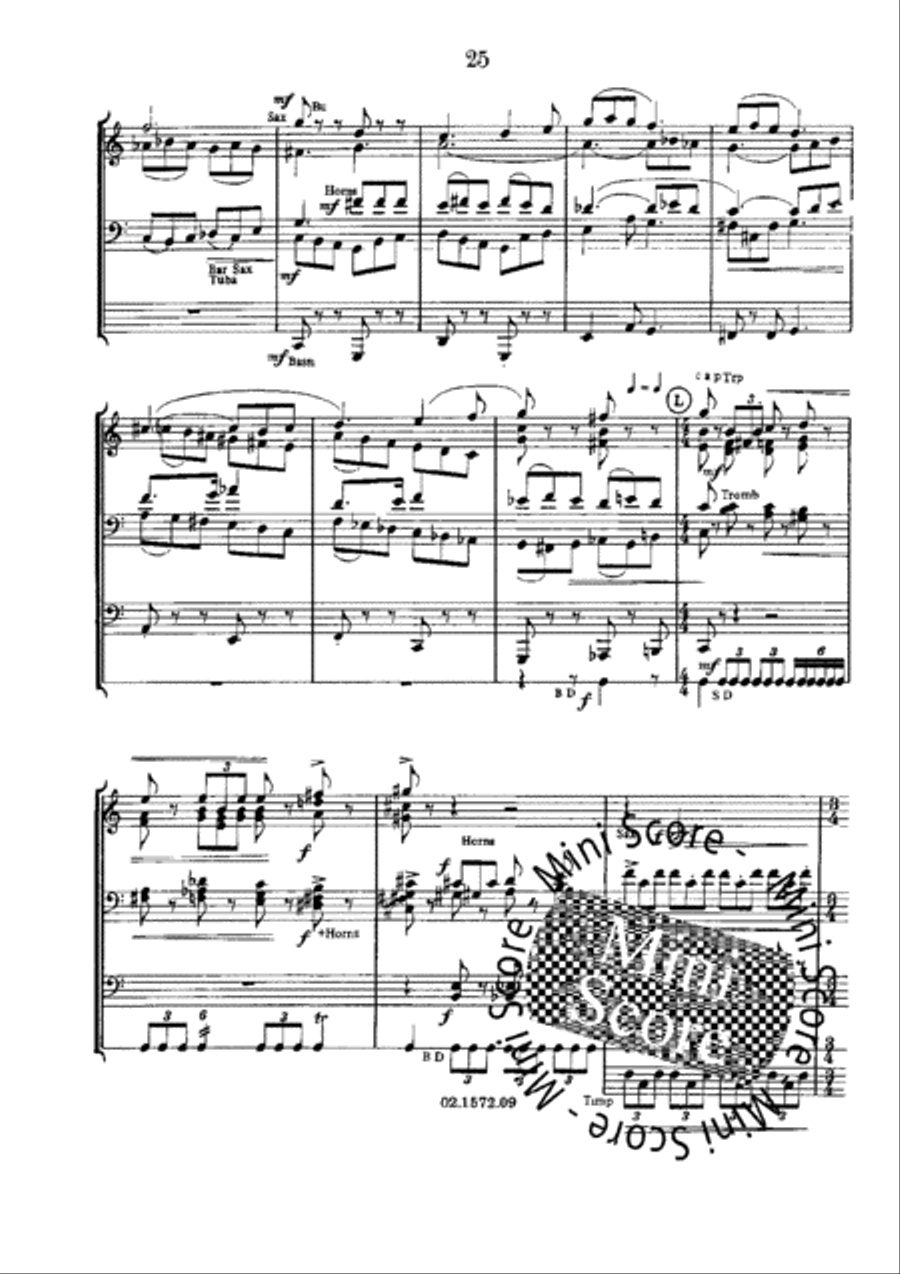 Triptiek voor Fanfare Concert Band scores gallery preview page 28