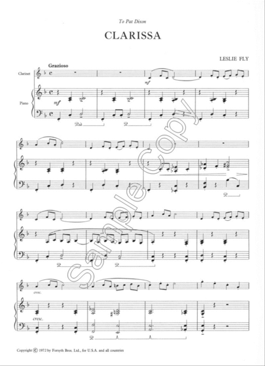 Sea Tang Clarinet Solo scores gallery preview page 2