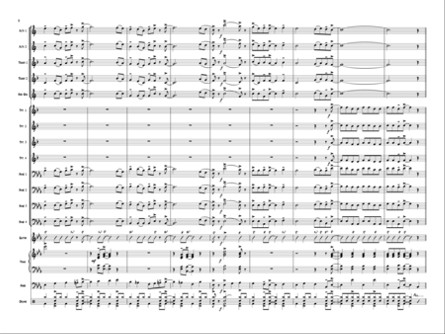 Joy To The World Jazz Ensemble scores gallery preview page 7