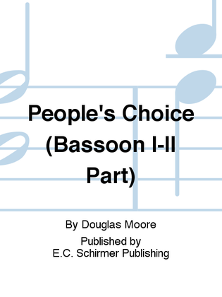 People's Choice (Bassoon I-II Part)