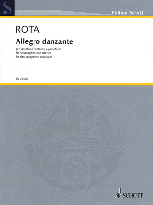 Book cover for Allegro Danzante