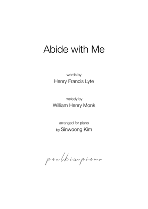 Book cover for Abide with Me (Piano Solo in Db Major)